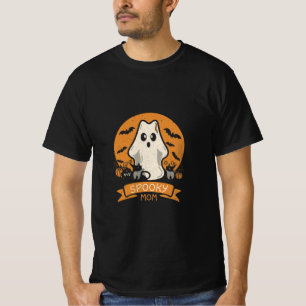halloween Geist mit schwarzen Katzen spukhafte Jah T-Shirt