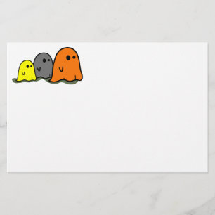 Halloween-Geist-niedliches Briefpapier