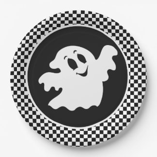 Halloween-Geist Pappteller