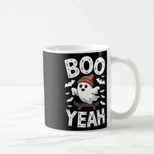 Halloween-Geist-Skateboard-Boo-Yeah-Kostüm Jungen Kaffeetasse