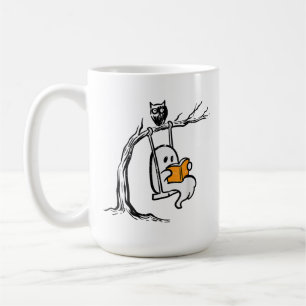 Halloween-Geist-Swing-Reading Kaffeetasse