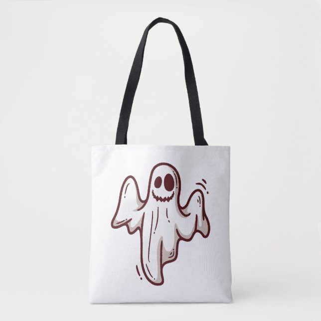 Halloween-Geist Tasche (Vorderseite)