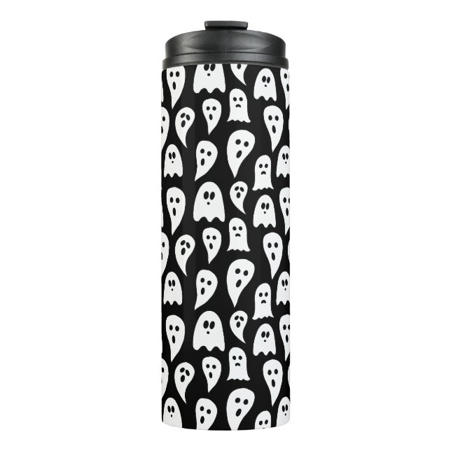 Halloween-Geist Thermosbecher (Vorderseite)