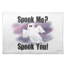 Halloween-Geist-Tischset