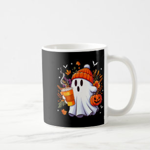 Halloween-Geist trinkt Eis-Kaffee Liebhaber Geist  Kaffeetasse