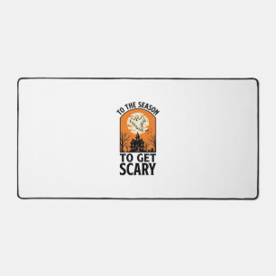 Halloween-Geist, um gruseligen Vintage-Spooky_1 zu Schreibtischunterlage