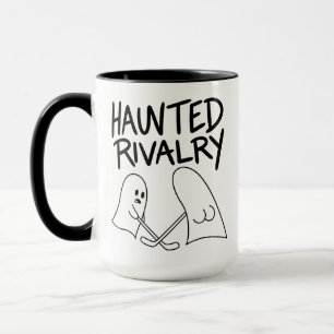 Halloween-Geist Verhext Erhitzte Rivalität Tasse