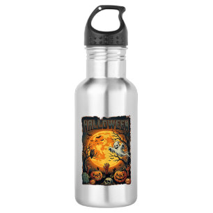 Halloween Geist Vollmond Jack Lanterns Zombie Han Edelstahlflasche