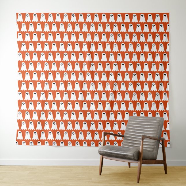 Halloween-Geist Wandteppich (Beispiel (Horizontal))
