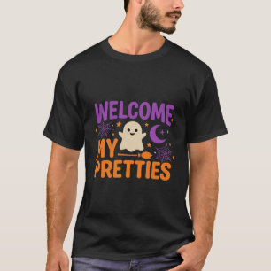 Halloween-Geist Willkommen meine Schönen SVG-Desig T-Shirt