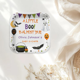 Halloween-Geister-Baby-Party Pappteller