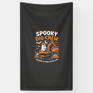 Halloween Geister Grab Crew Banner