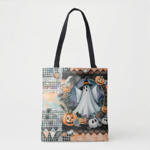 Halloween-Geister & Kürbisse #1 Tasche