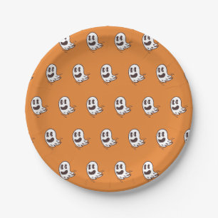 Halloween-Geister-Muster-Papierteller Pappteller
