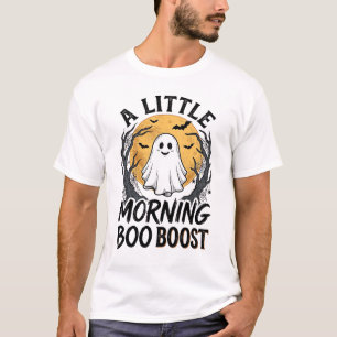 Halloween-Geister-Shirt mit Vintage-Mond-Art_1 T-Shirt