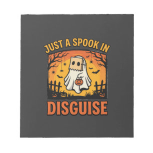 Halloween-Geister-Verkleidung Notizblock