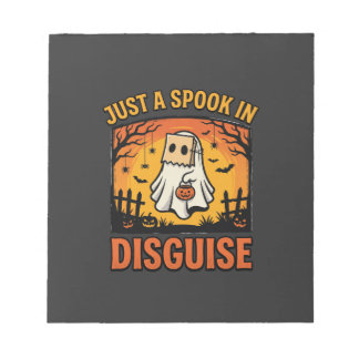 Halloween-Geister-Verkleidung Notizblock