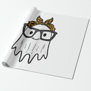 Halloween-Geisterbrille Süß Geschenkpapier