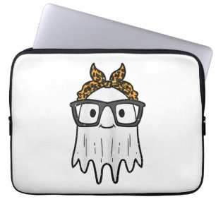 Halloween-Geisterbrille Süß Laptopschutzhülle