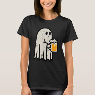 Halloween-Geistergetränk Lustiges Faules Kostüm-Pa T-Shirt