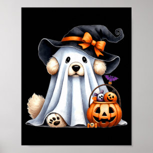 Halloween-Geisterhund Poster
