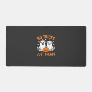 Halloween-Geisterhunde Keine Tricks, nur Leckerlis Schreibtischunterlage
