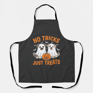 Halloween-Geisterhunde Keine Tricks, nur Leckerlis Schürze