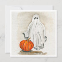 Halloween-Geisterkarte