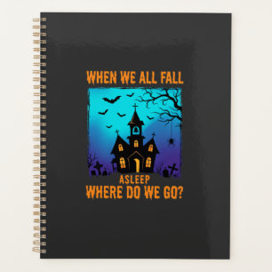 Halloween-Geisterkirche, wohin gehen wir Planer