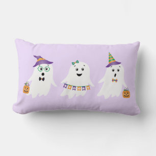 Halloween-Geistertrick oder -Behandlung Lendenkissen