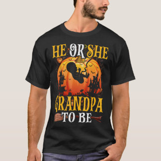 Halloween Gender Offenbarung, dass er oder sie Opa T-Shirt