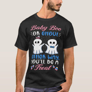 Halloween Gender Reveal Baby Boo oder Ghoul Baby S T-Shirt