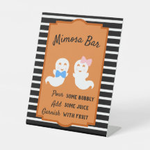 Halloween Gender Reveal, Boo-y oder Ghoul Mimosa B