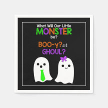 Halloween Genderbericht Napkins