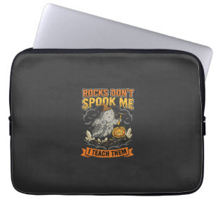 Halloween-Geologie-Lehrer-Schreck Laptopschutzhülle