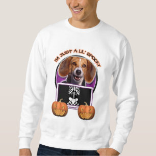 Halloween - gerade ein Lil gespenstisch - Beagle Sweatshirt