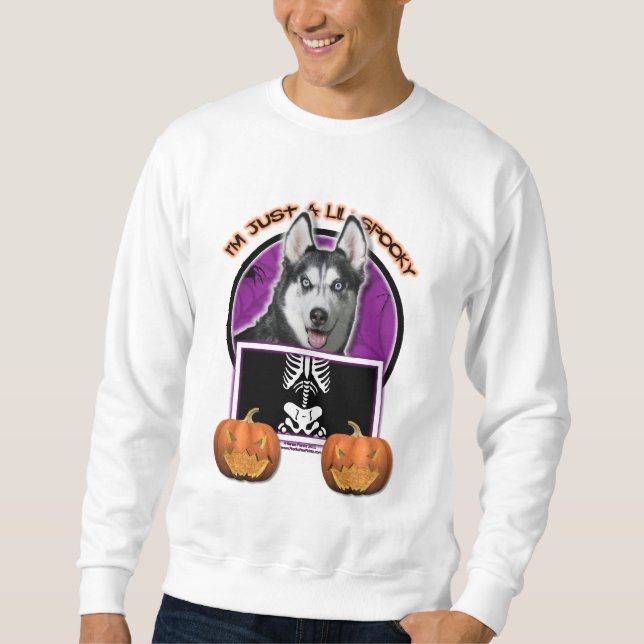 Halloween - gerade ein Lil gespenstisch - Sweatshirt (Vorderseite)
