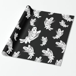 Halloween - gerade gespenstisch geschenkpapier