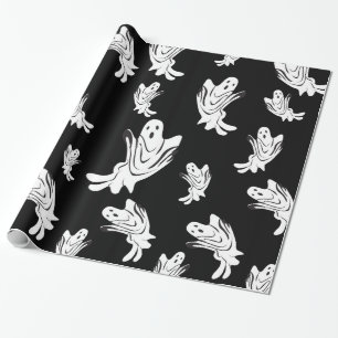 Halloween - gerade gespenstisch geschenkpapier