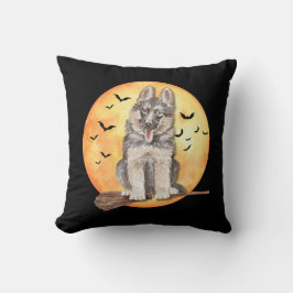 Halloween German Shepherd Dog Pillow Kissen