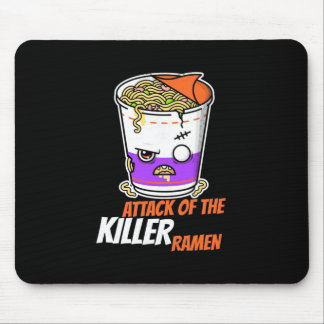 Halloween-Geschenk | Angriff der Ramen Mousepad