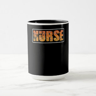 Halloween-Geschenk für Krankenschwester mit Kürbis Tasse