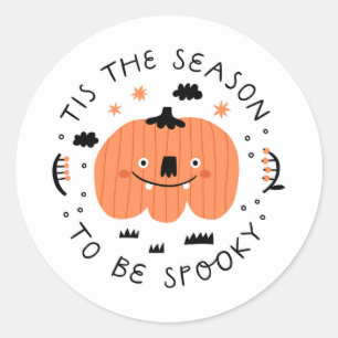 Halloween-Geschenk Runder Aufkleber