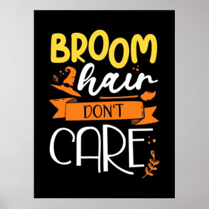 Halloween-Geschenk Zimmer Haartrockner nicht wic Poster