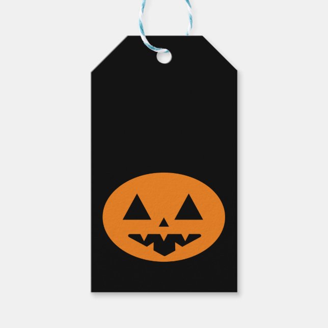 Halloween Geschenkanhänger (Vorderseite)