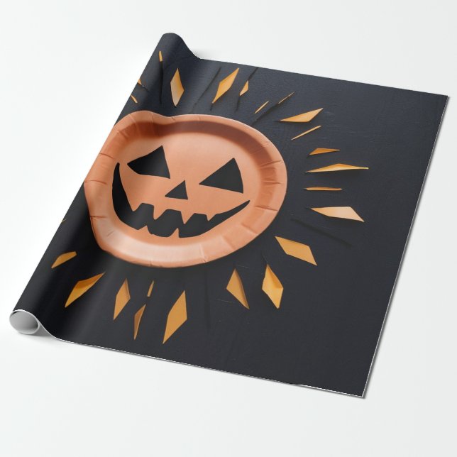 Halloween-Geschenkpapier Geschenkpapier (Ungerollt)
