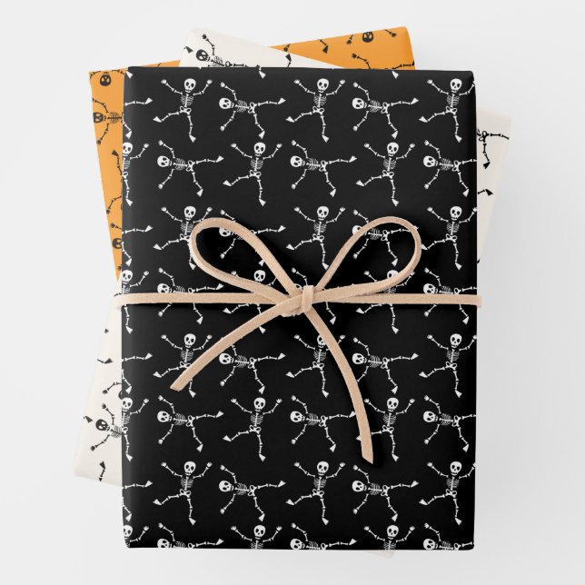 Halloween Geschenkpapier Set (Beispiel)