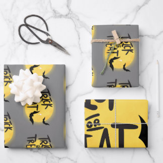 Halloween Geschenkpapier Set