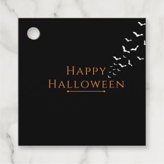 Halloween-Geschenktag, Gefallen-Tag, Fledermäuse Geschenkanhänger