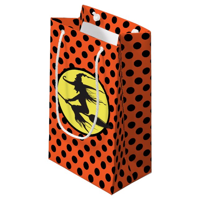 Halloween-Geschenktasche Kleine Geschenktüte (Vorderseite Schrägansicht)